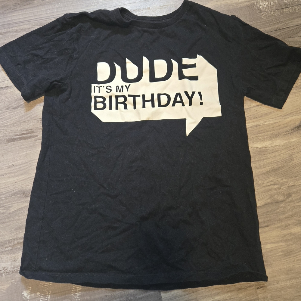 The Children's Place Black Birthday Graphic Tee
